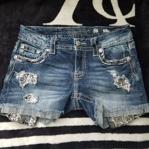 *Miss Me jean shorts*